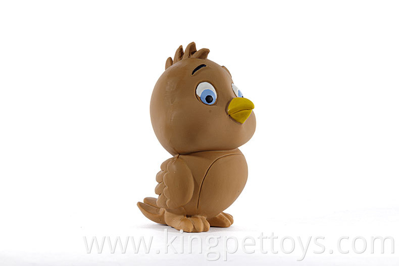 Squeaky Chicken Pet Toy Latex